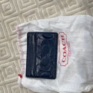 NWOT Coach card case
